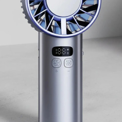 MINI VENTILADOR USB DE MANO 12W WST-B2-GB GRIS