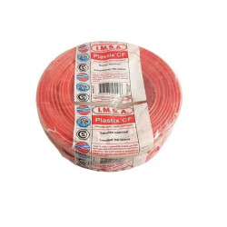 Cable unipolar IMSA 1,0mm2 rollo rojo CLASE 5 IRAM 2183