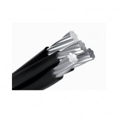 Cable preensamblado de aluminio 3x 25 + 50 mm2