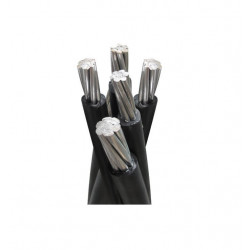 Cable preensamblado de aluminio 3x 25 + 50 mm2