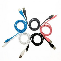 Cable usb para iphone 2 metros varios colores