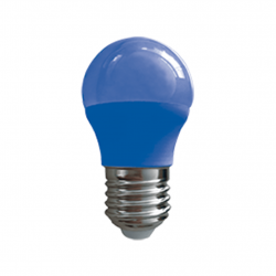 Lámpara led TBCin G45-E27-3WB gota g45 3w luz azul e27