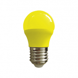 Lámpara led TBCin gota g45 3w E27 amarillo