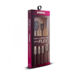 Cable soul usb-ifmicro usb a micro usb iron flex 1.2 metro