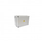 Caja modular SISTELECTRIC exterior pvc IP65 tapa bisagra bandeja opaca 28,5x28,5x18,5cm