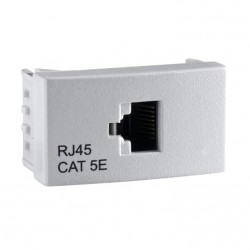 Módulo toma red SCHNEIDER wda54401 roda rj45 cat 5 blanco