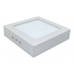 Plafón led TBCin cuadrado 25W 1800lm 3000K luz cálida