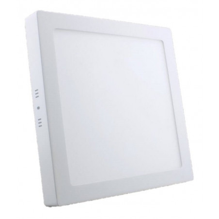 Plafon tbc ts-smd-825bw-rec cuadrado led 25w luz dia 24x24cm