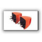 Ficha industrial 3 x 32a con salida lateral