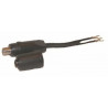 Tv - adaptador 300/75 c/hembra pin fino y capuchon