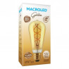 Lámpara led MACROLED vintage valvula 5W 2200K luz cálida
