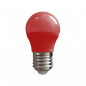 Lámpara led TBCin gota g45 3w E27 luz roja
