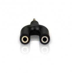 Adaptador NISUTA NSADST3ST22 3.5M 4 pines a 2 stereo 3.5H