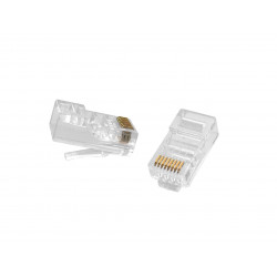 Ficha nisuta ns-corj456 conector rj45 categoria 6 50...