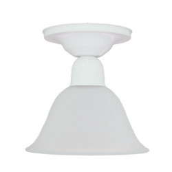 Aplique ferrolux para ventilador 1 luz dorado con tulipa...