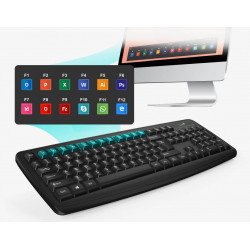 Combo teclado y mouse GENIUS SMART KM-8100 inalámbricos