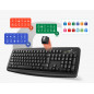 Combo teclado y mouse GENIUS SMART KM-8100 inalámbricos