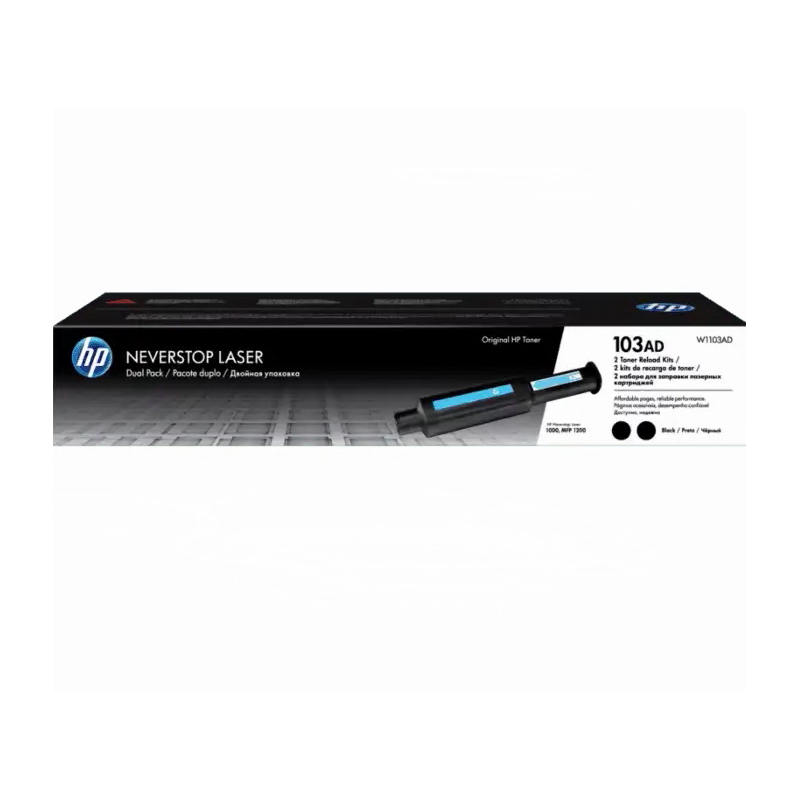 Toner hp 1403ad original negro para neverstop 1000-1200 103ad
