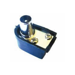 Ficha macho para tv 75 ohms pin grueso