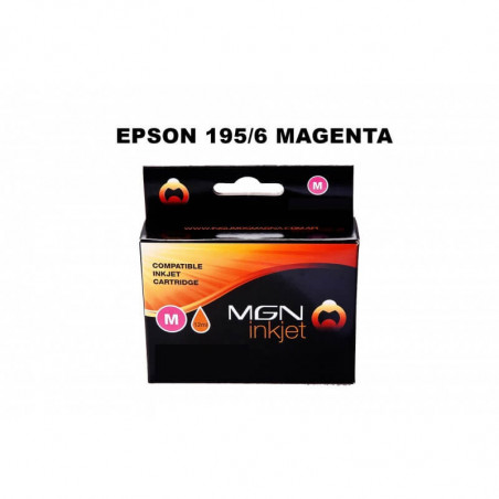 Cartucho alternativo MAGNA 195M 196 magenta para epson