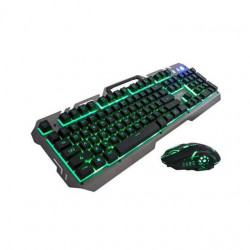Teclado + mouse noga nkb-96 gamer multimedia retroiluminado