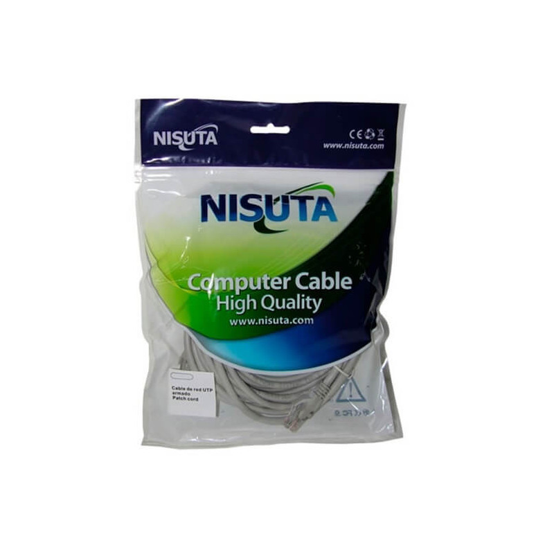 Patchcord NISUTA Cat 5e 20m Patchcord NISUTA Cat 5e 20m