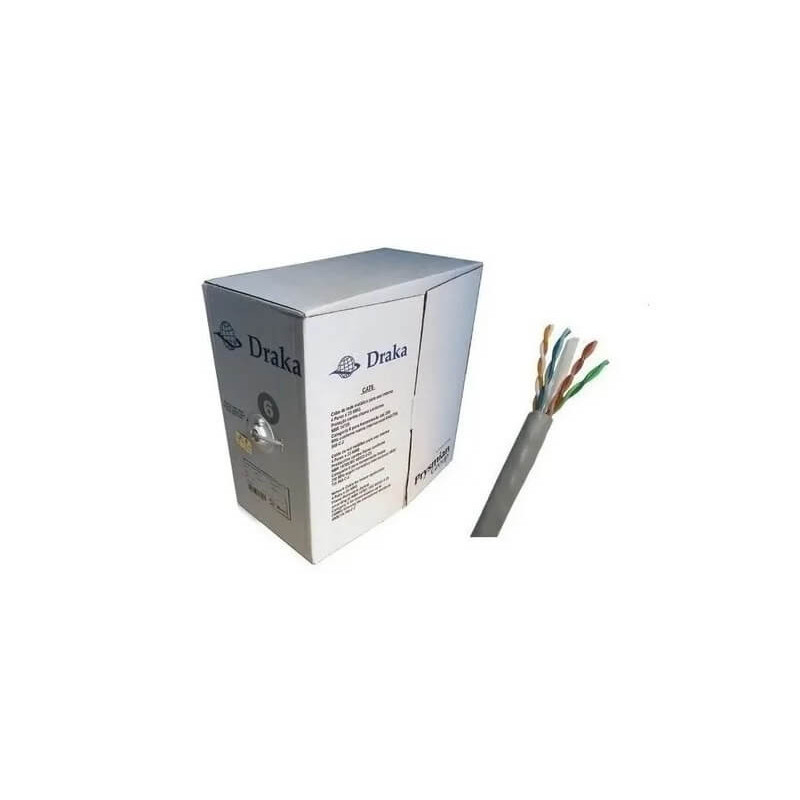 Cable UTP PRYSMIAN DRAKA CAT5E exterior x metro Cable UTP PRYSMIAN DRAKA CAT5E exterior x metro