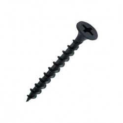 Tornillo autoperforante CASERMEIRO para madera 8x 1 3/4 negro