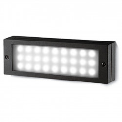 Aplique CANDIL DUDE exterior led smd 5.4w 3000k l23cms negro