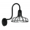 Aplique FERROLUX CORUÑA para 1 luz E27 negro