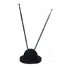 Antena doble ZURICH ANT00204 con base portátil