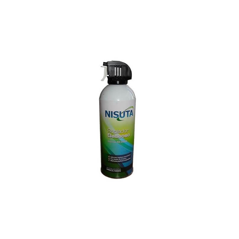 Limpiador NISUTA gaseoso 440cc/450g aire comprimido Limpiador NISUTA gaseoso 440cc/450g aire comprimido