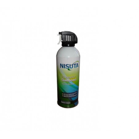 Limpiador NISUTA gaseoso 440cc/450g aire comprimido