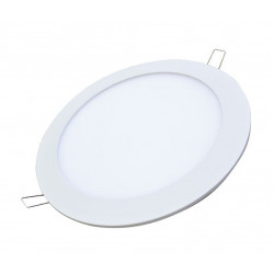 Panel embutido led TBC TS-SMD-825BWW-UF circular 25w 3000k luz cálida
