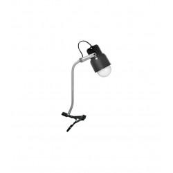 Velador SAN JUSTO CARILO pinza con barral 35cm led negro