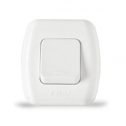 Llave exterior KALOP TEKNA color blanco de 1 punto