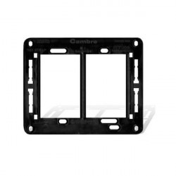 Bastidor doble CAMBRE BAUHAUS para tapa de 8 modulos