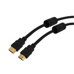 Cable HDMI NISUTA 3m dorado con filtros 2160P