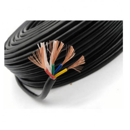 Cable vaina redonda  5x  2.5 mm2