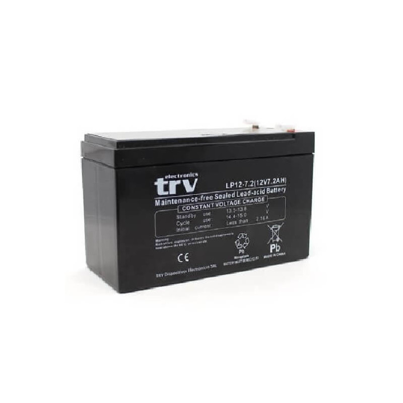 Bateria TRV 7AH VRLA-AGM de electrolitio absorbido 12v