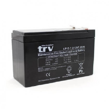 Bateria TRV 7AH VRLA-AGM de electrolitio absorbido 12v