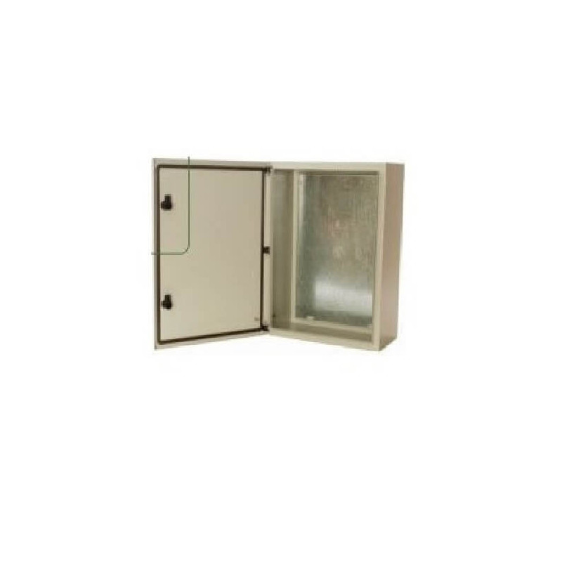 Gabinete GENROD metálico estanco 45x60x15cm con visor de vidrio templado