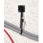 Precinto HELLERMANN TYTON con cabezal abierto 210mmx4.7mm