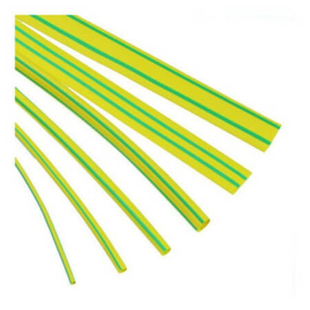 Tubo TACSA termocontraible 3.2 a 1,6mm 1/8 verde/amarillo