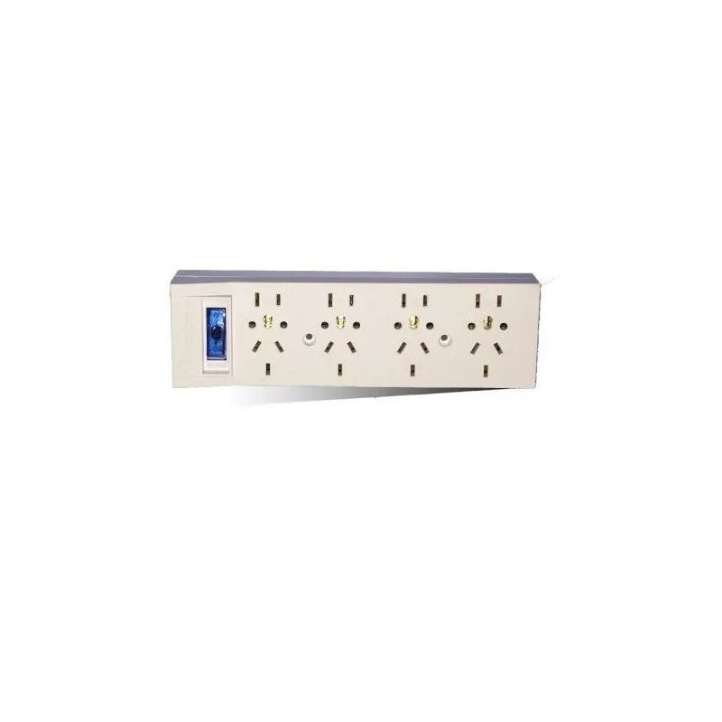 Base multiple universal CAMBRE 4 bocas sin cable