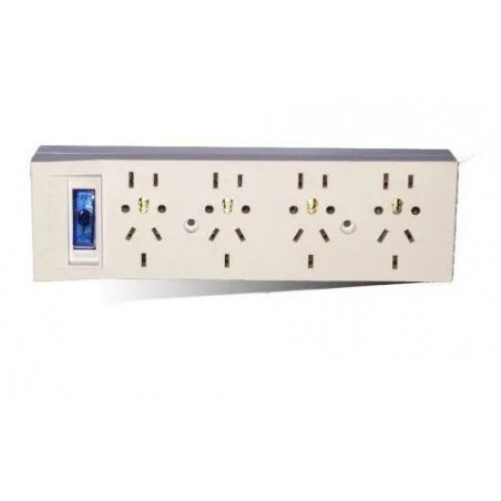 Base multiple universal CAMBRE 4 bocas sin cable