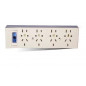 Base multiple universal CAMBRE 4 bocas sin cable