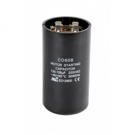 Capacitor para motor 220v 400/450 - 1.5  hp