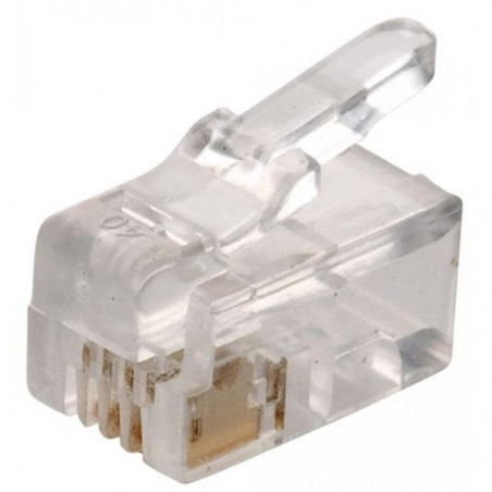 Conector americano rj9 4 contactos para micro