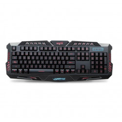 Teclado NISUTA NSKB25L USB con retroiluminación